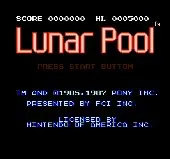 Lunar Pool