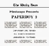 Paper Boy 2